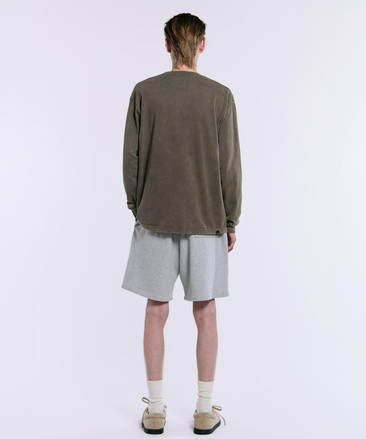 SNOW WASH LS T-SHIRT / スノー ウォッシュ ロングスリーブ ティーシャツ