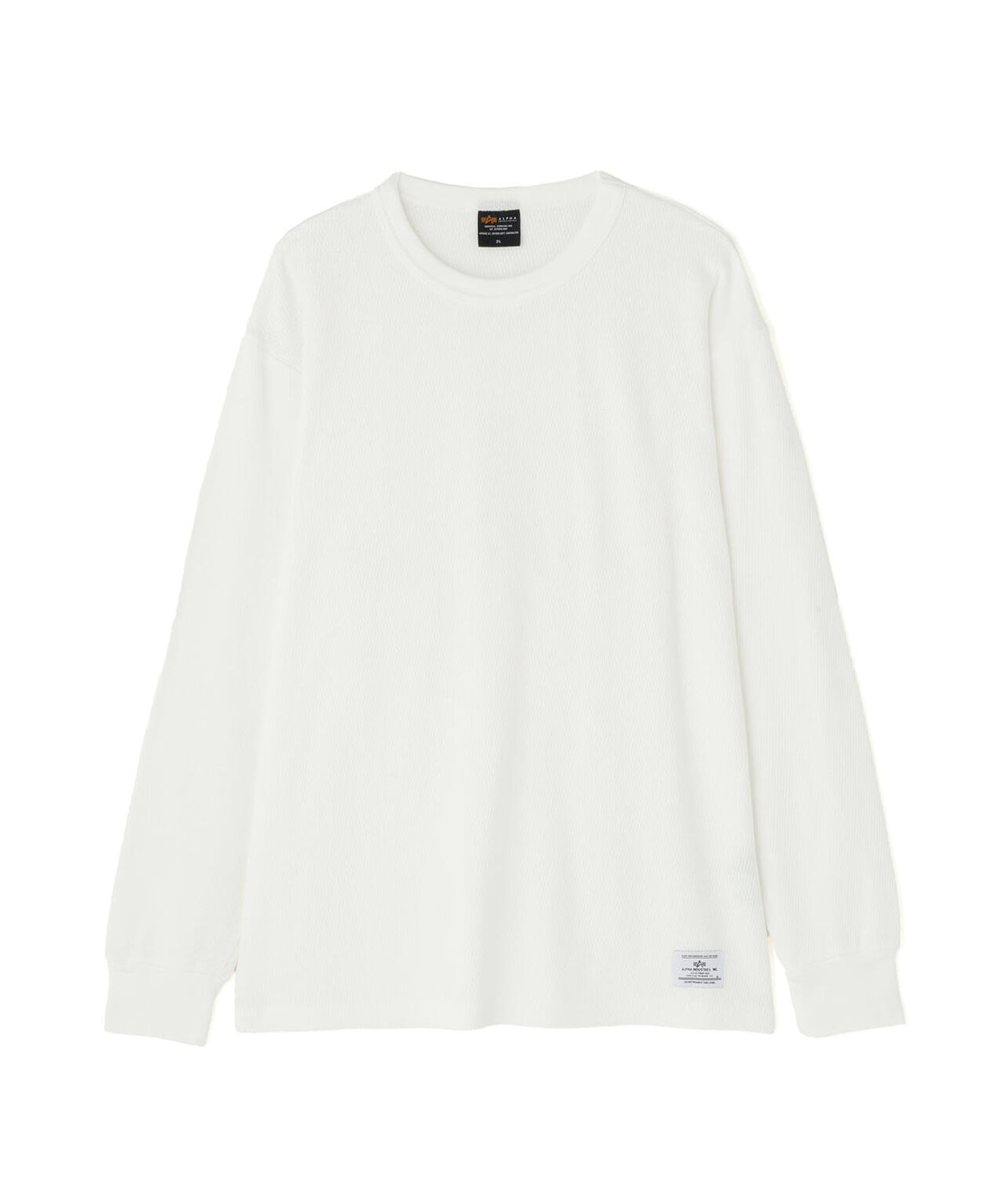 HONEYCOMB WAFFLE LS T-SHIRT / ハニカム ワッフル ロング ティーシャツ