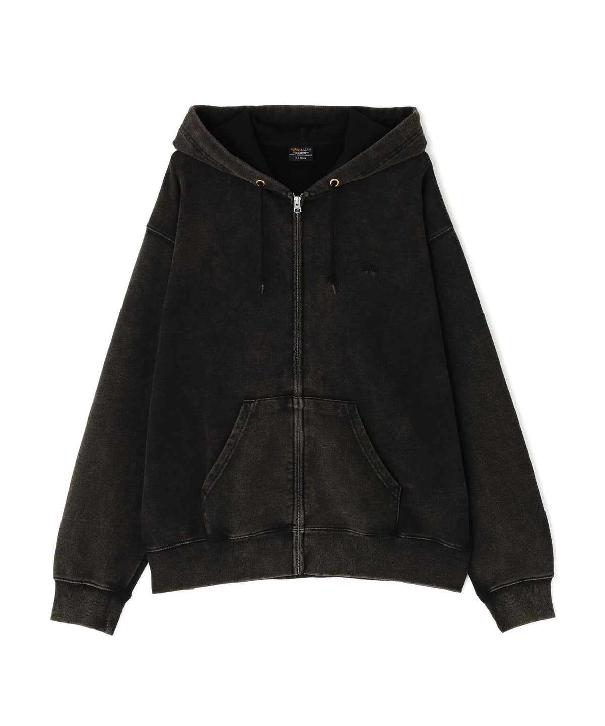SNOW WASH ZIP HOODIE / スノーウォッシュ ジップ フードパーカ