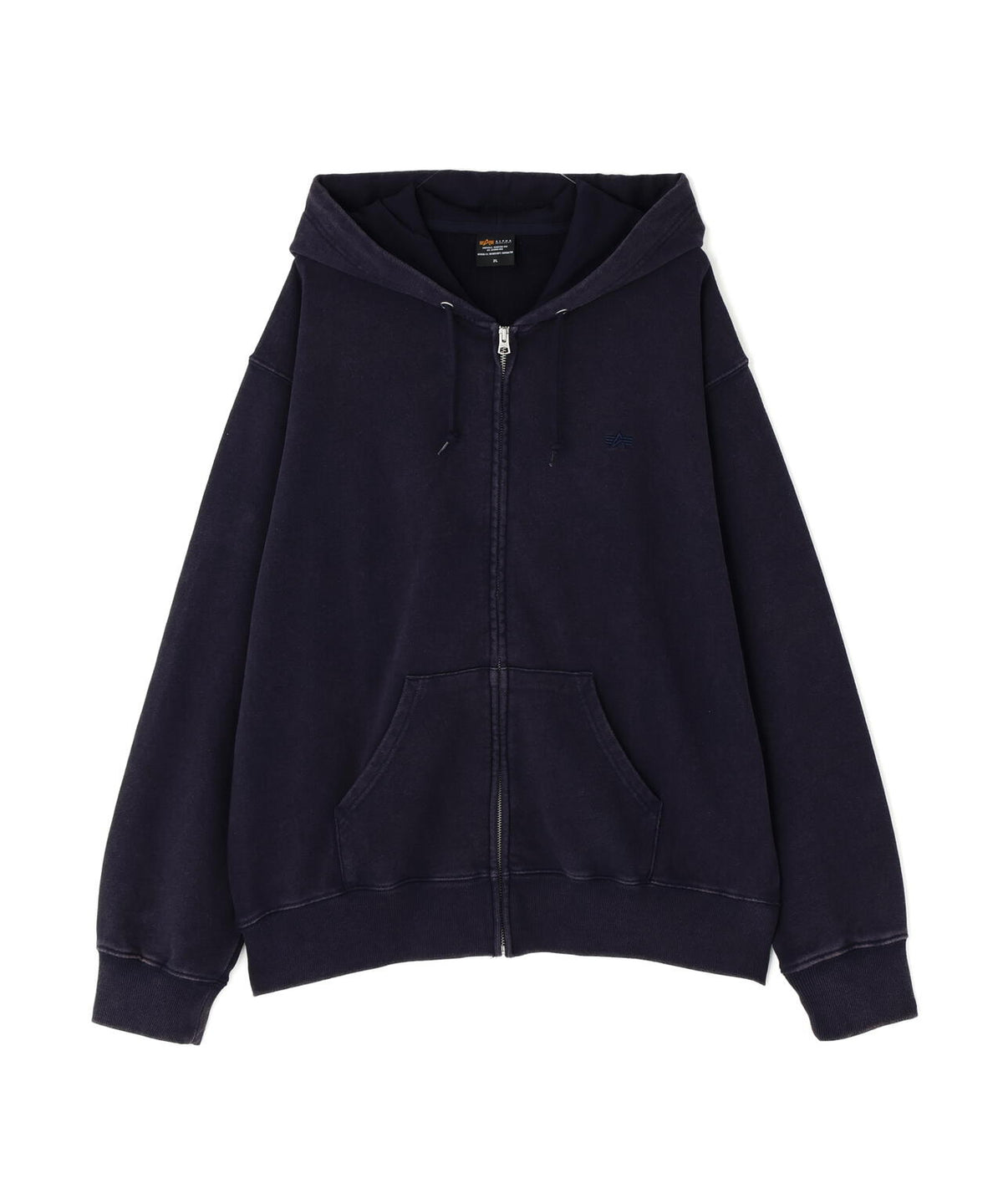 SNOW WASH ZIP HOODIE / スノーウォッシュ ジップ フードパーカ