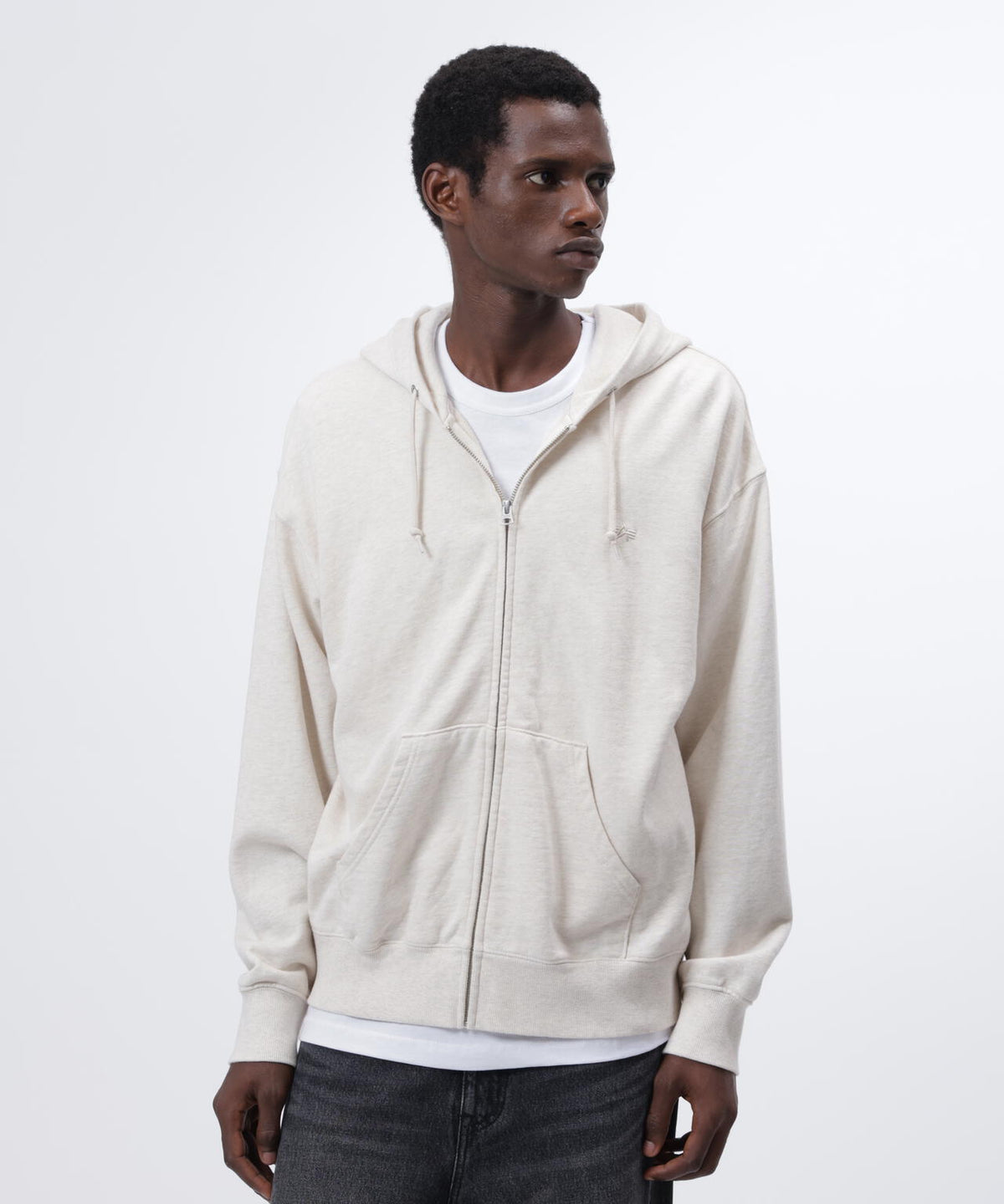 SNOW WASH ZIP HOODIE / スノーウォッシュ ジップ フードパーカ