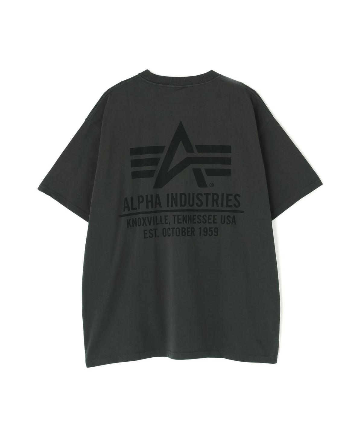 ALPHA RED RIBBON T-SHIRT / アルファ レッド リボン ティーシャツ