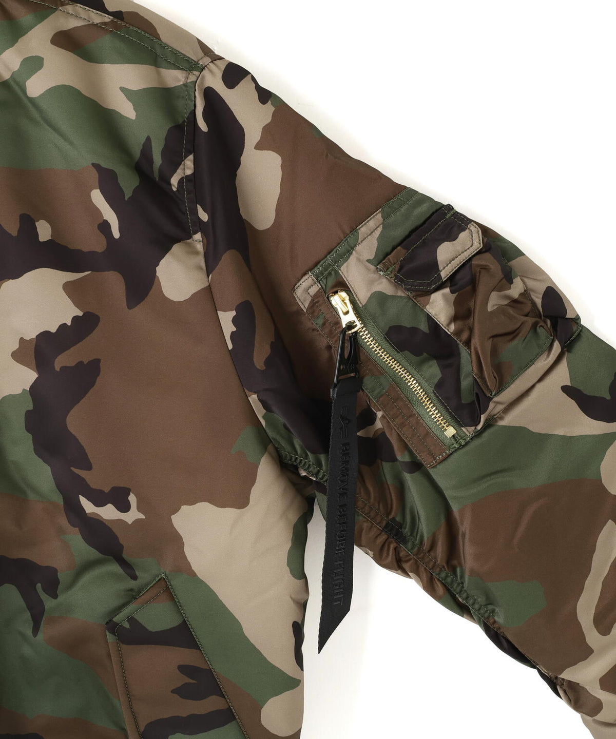 CAMO MA‐1 BASE FLIGHT JACKET / カモ エムエーワン ベース フライト ジャケット