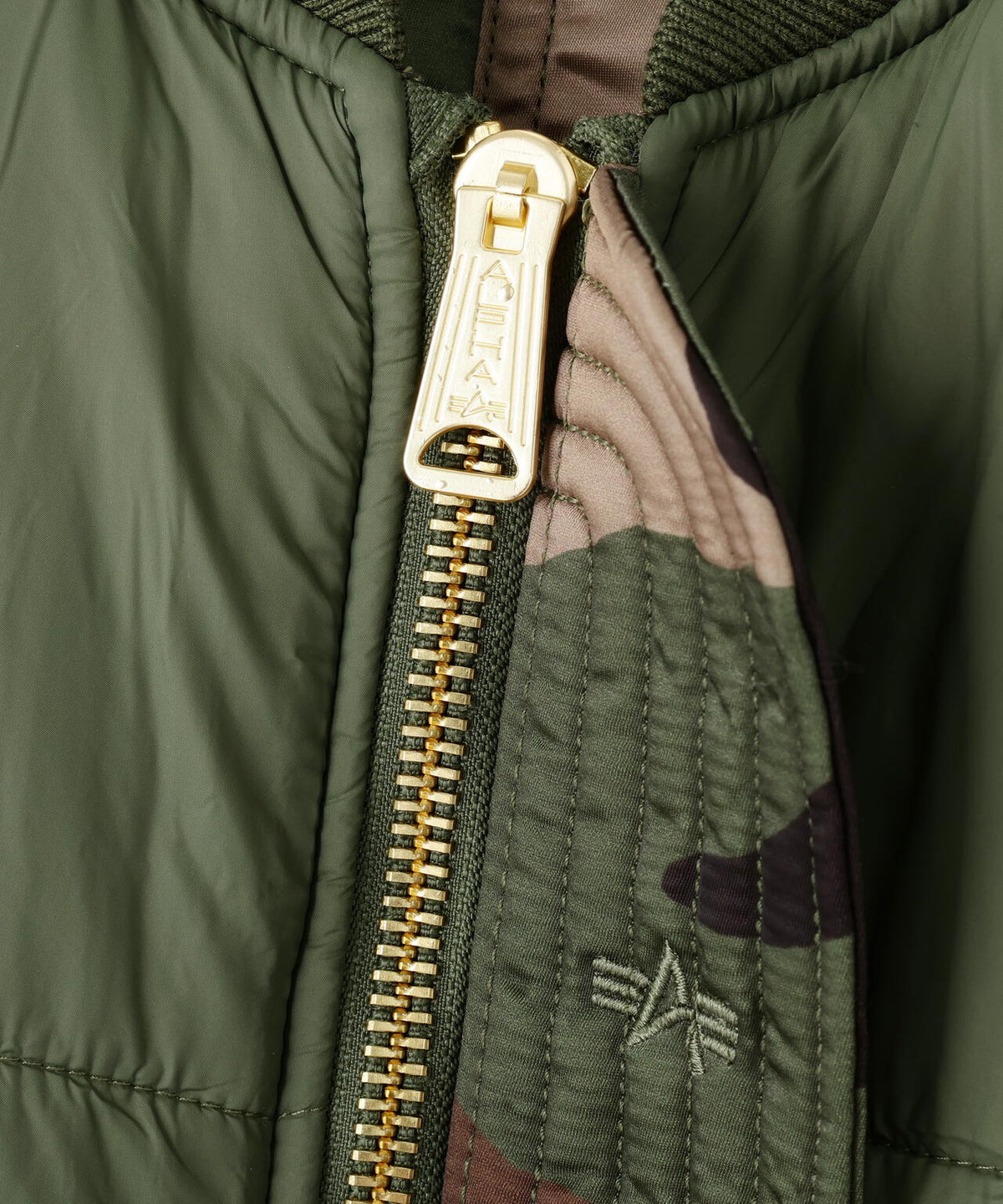 CAMO MA‐1 BASE FLIGHT JACKET / カモ エムエーワン ベース フライト ジャケット