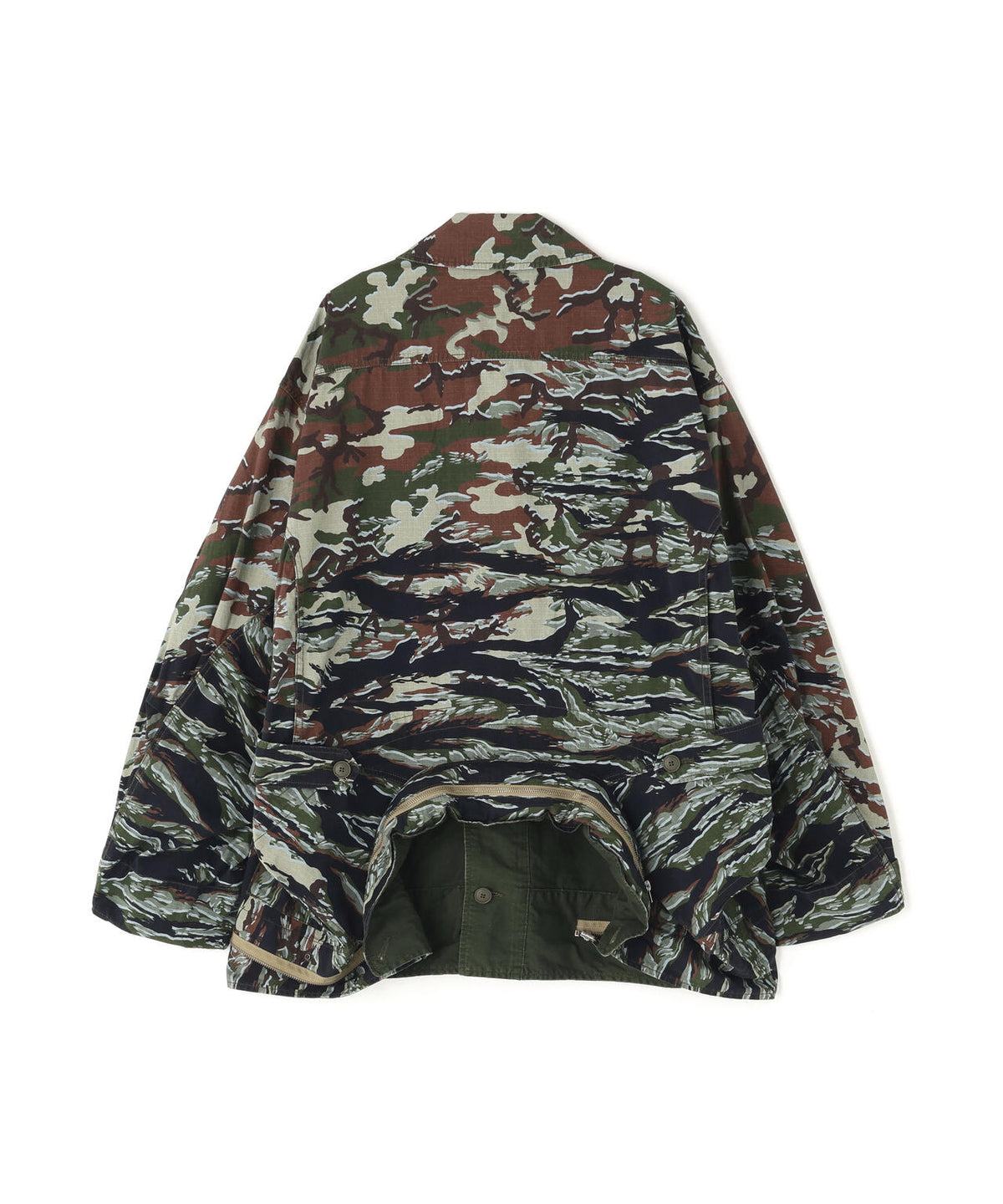 beautiful people double-end camouflage field jacket/カモフラージュフィールドジャケット