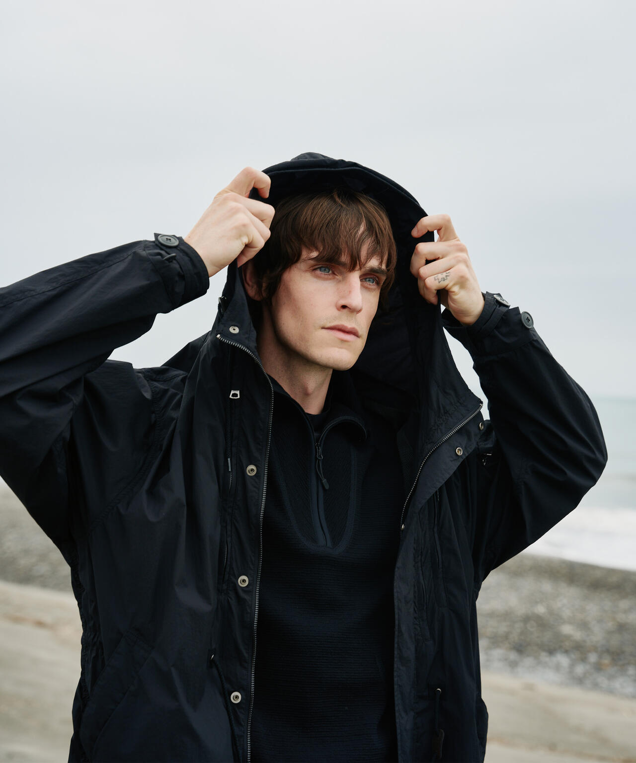 White Mountaineering × Alpha|HOODED COAT / ホワイトマウンテニアリング フーデッド コート