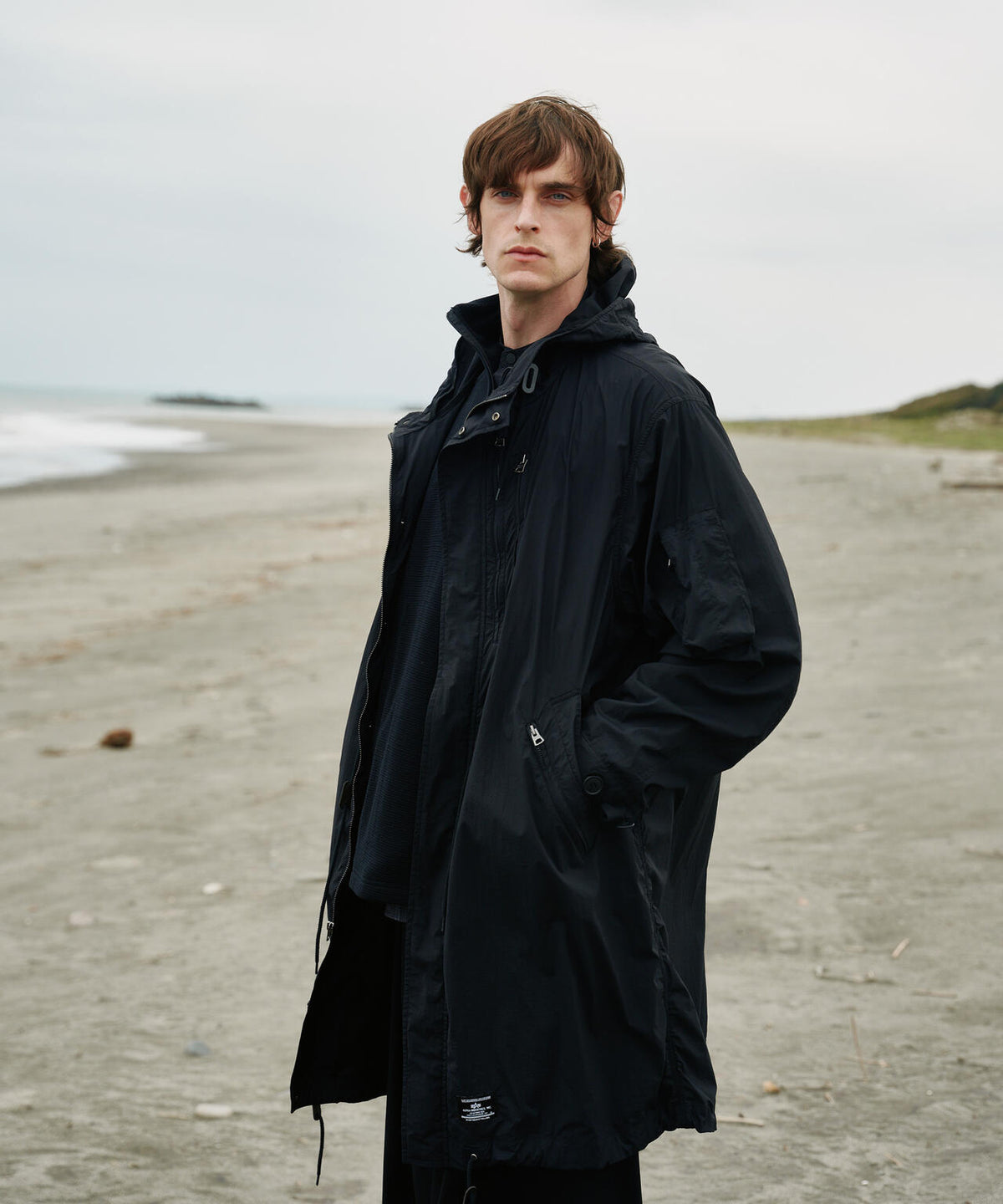 White Mountaineering × Alpha|HOODED COAT / ホワイトマウンテニアリング フーデッド コート