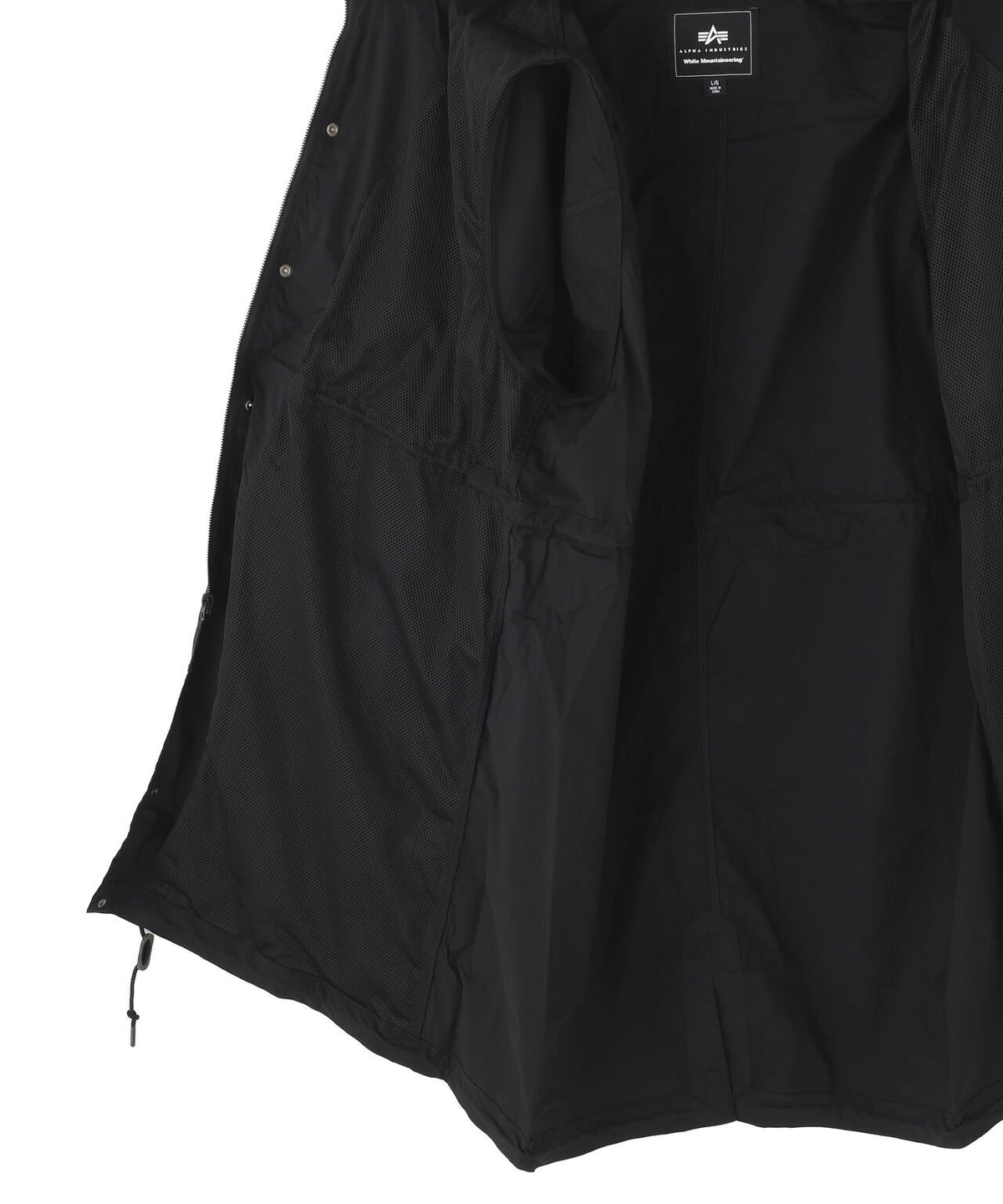 White Mountaineering × Alpha|HOODED COAT / ホワイトマウンテニアリング フーデッド コート