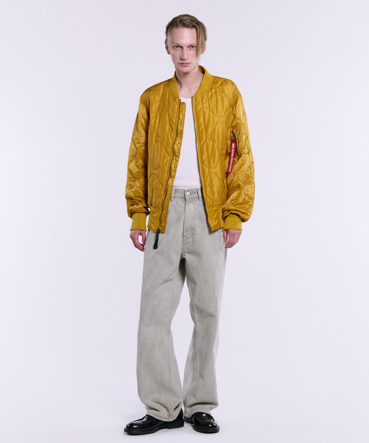 L-2B RELAXED QUILTED FLIGHT JACKET / エルツービー リラックス キルティング フライト ジャケット