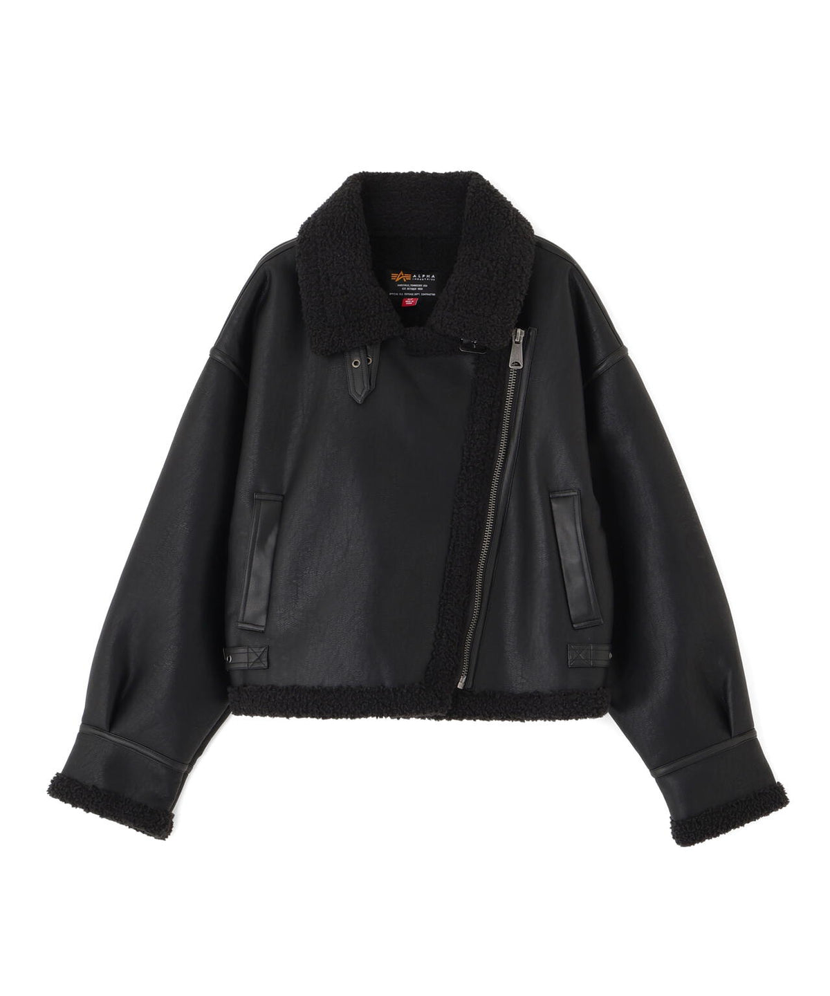 WOMEN GROVE RELAXED FIT MOTO JACKET/ウィメンズ グローブ リラックスドフィット モトジャケット