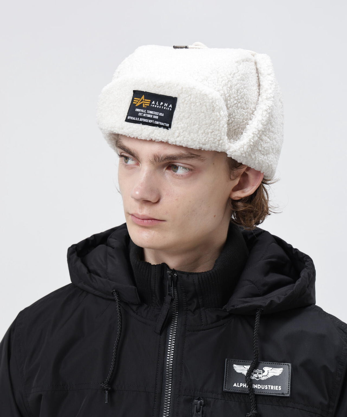 ALPHA TEDDY HAT / アルファ テディ ハット