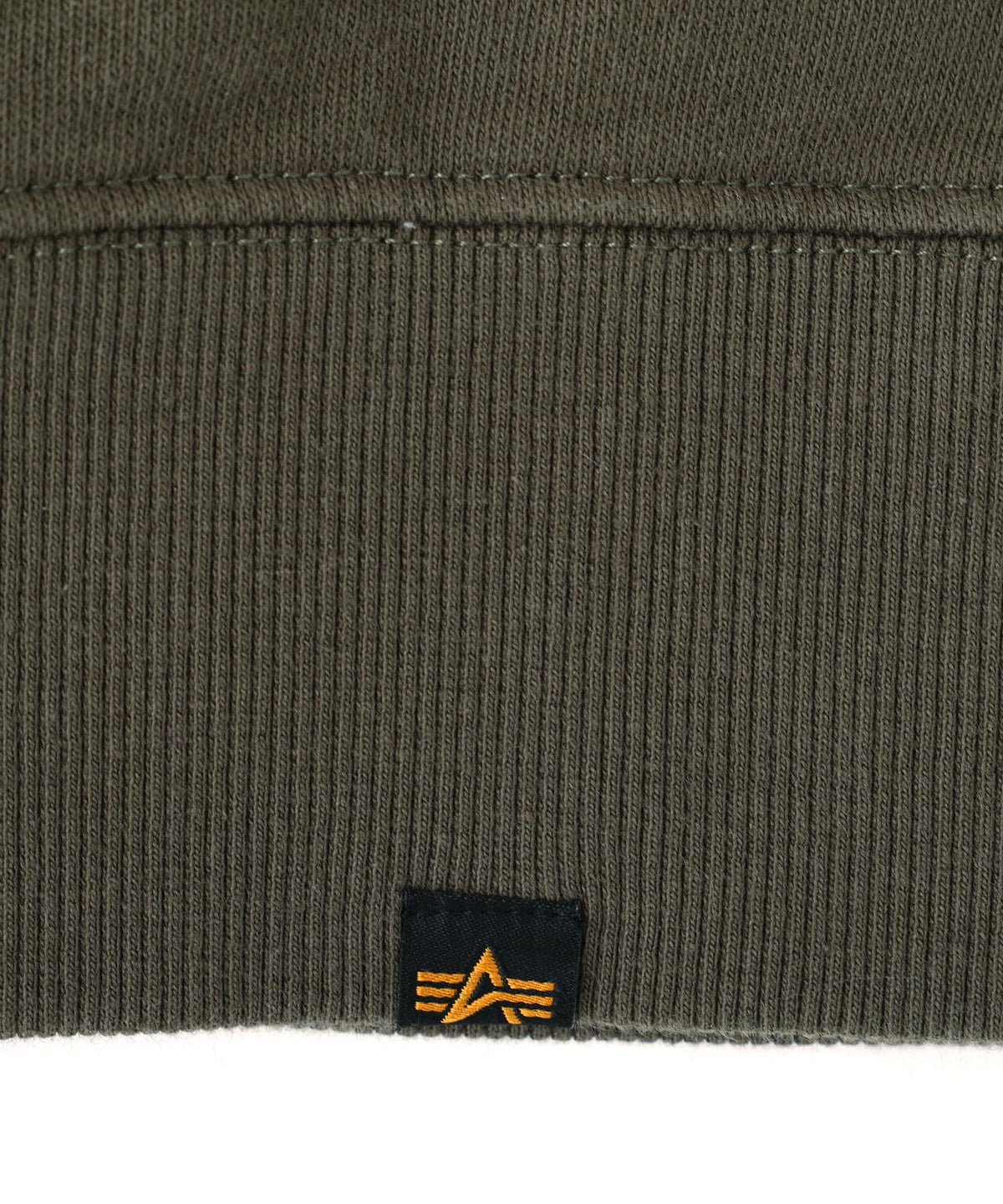 ALPHA RED RIBBON ZIP HOODIE / アルファ レッド リボン ジップ フーディー