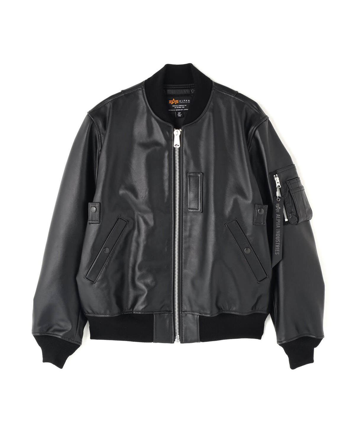 LEATHER MA‐1 FLIGHT JACKET / |レザー エムエーワン フライト ジャケット
