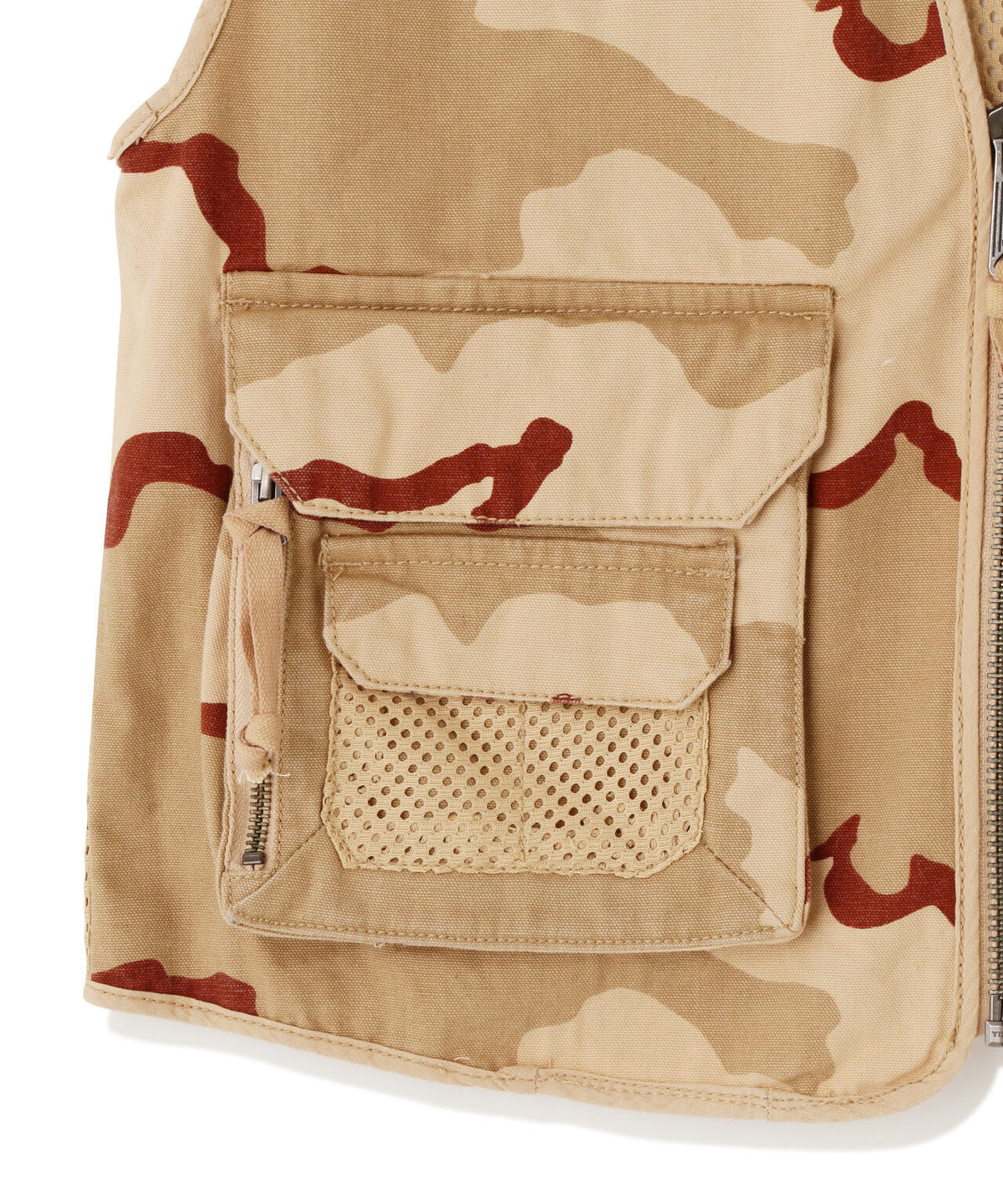 Mesh Utility Vest Camo / メッシュ ユーティリティー ベスト カモ