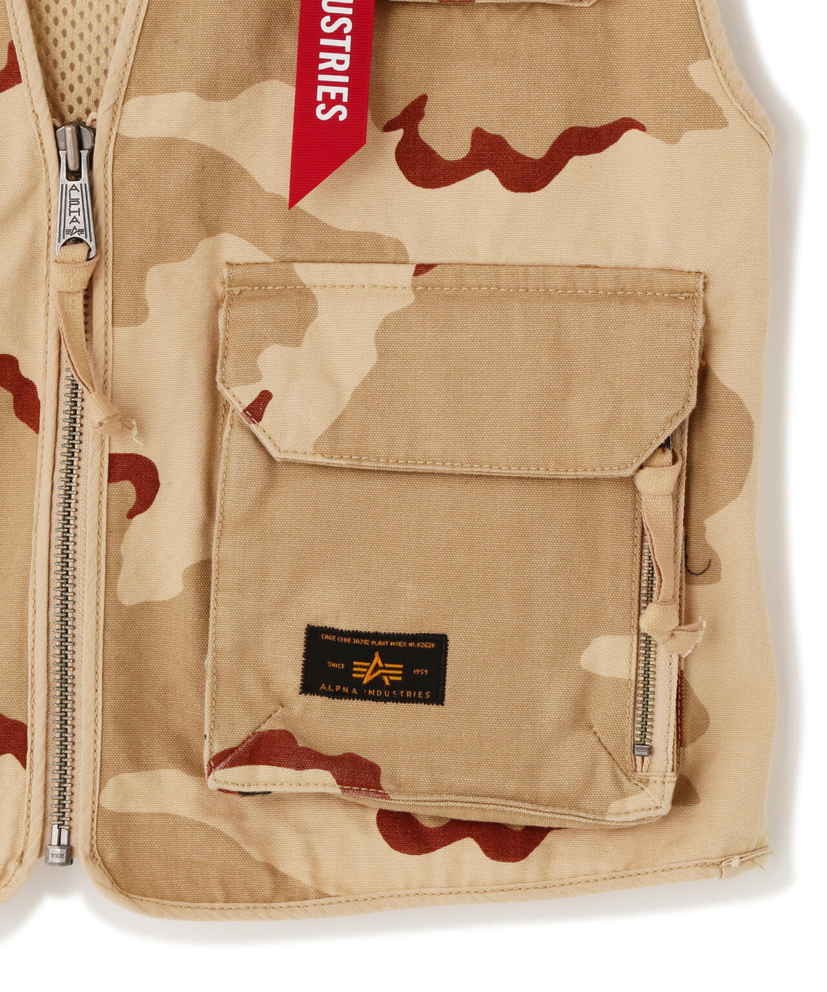 Mesh Utility Vest Camo / メッシュ ユーティリティー ベスト カモ