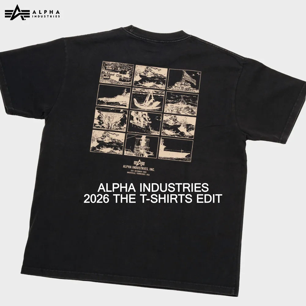 2026 THE T-SHIRTS EDIT｜Alpha Industries｜