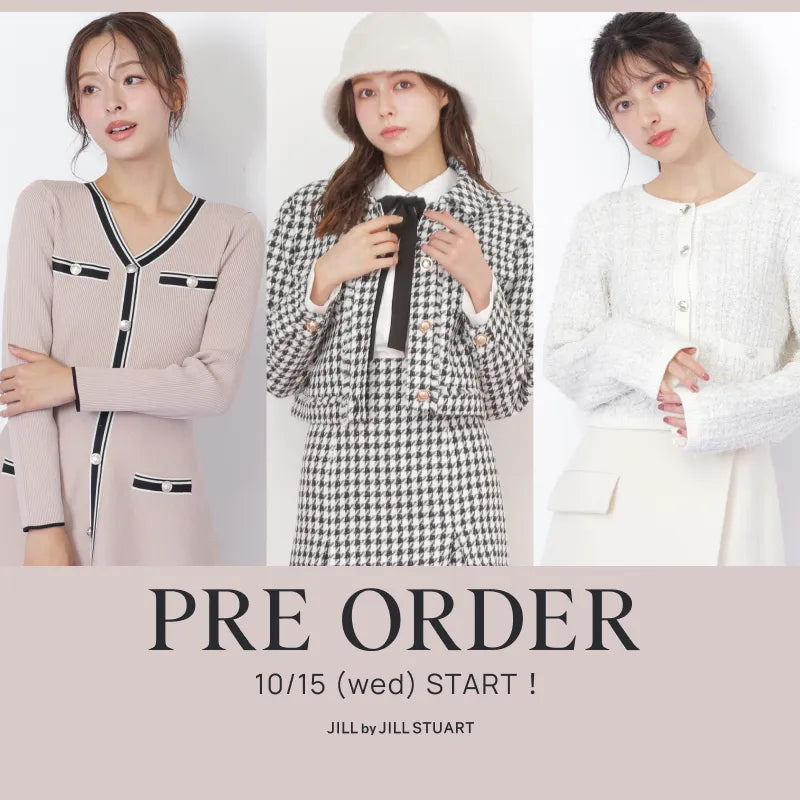 PREORDER｜JILL by JILL STUART｜