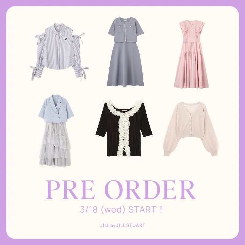 PREORDER｜JILL by JILL STUART｜