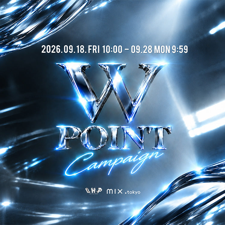 2026 PRE FALL WPOINT CAMPAIGN 9/18(FRI) START！｜L.H.P｜