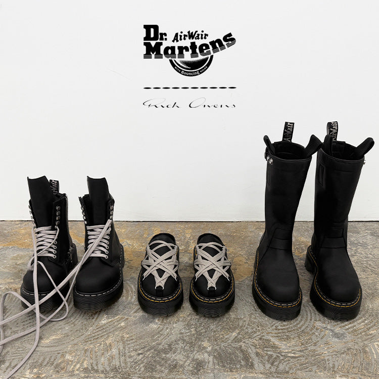 Rick Owens × Dr. Martens 26FW 9/18(Fri) Release.｜L.H.P｜