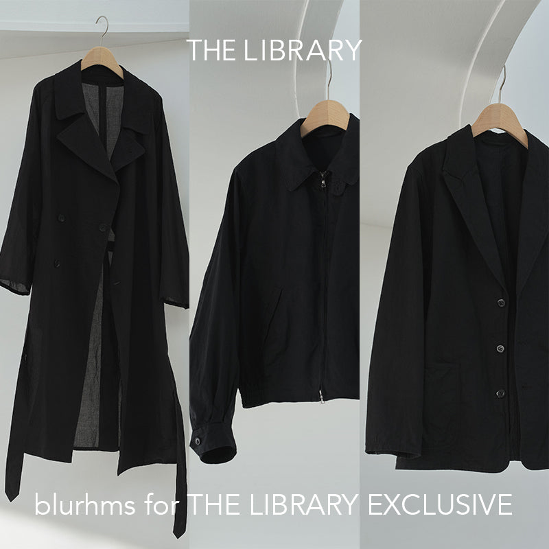 blurhms for THE LIBRARY EXCLUSIVE SPRING SUMMER 2026｜THE LIBRARY｜
