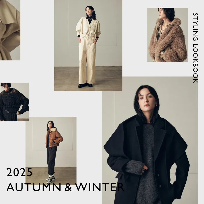 2025 AUTUMN & WINTER STYLING LOOKBOOK｜NANO universe｜