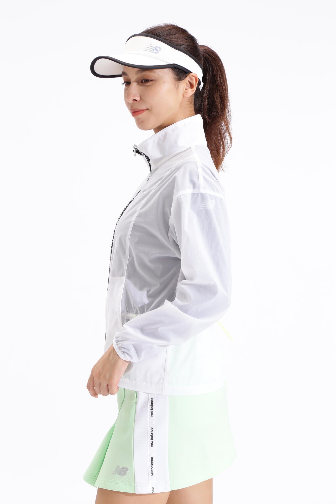 シアーリップストップ フルジップ ウインド ブルゾン (WOMENS SPORT)