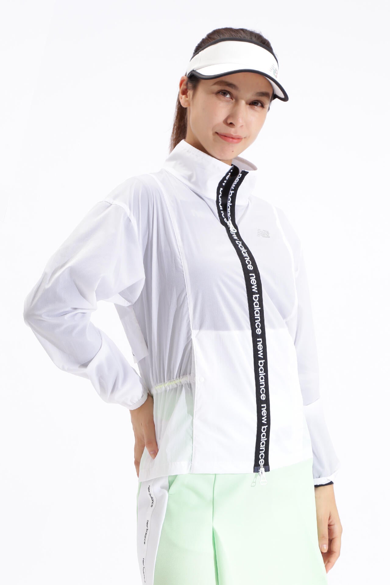 シアーリップストップ フルジップ ウインド ブルゾン (WOMENS SPORT)