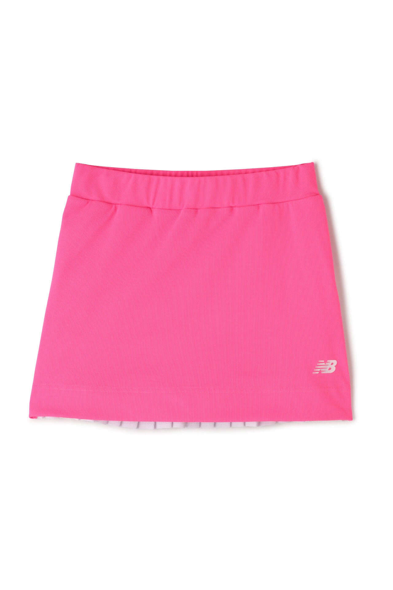 マイクロチェック柄 インナーパンツ付き ジャージー スカート (WOMENS WORLD)