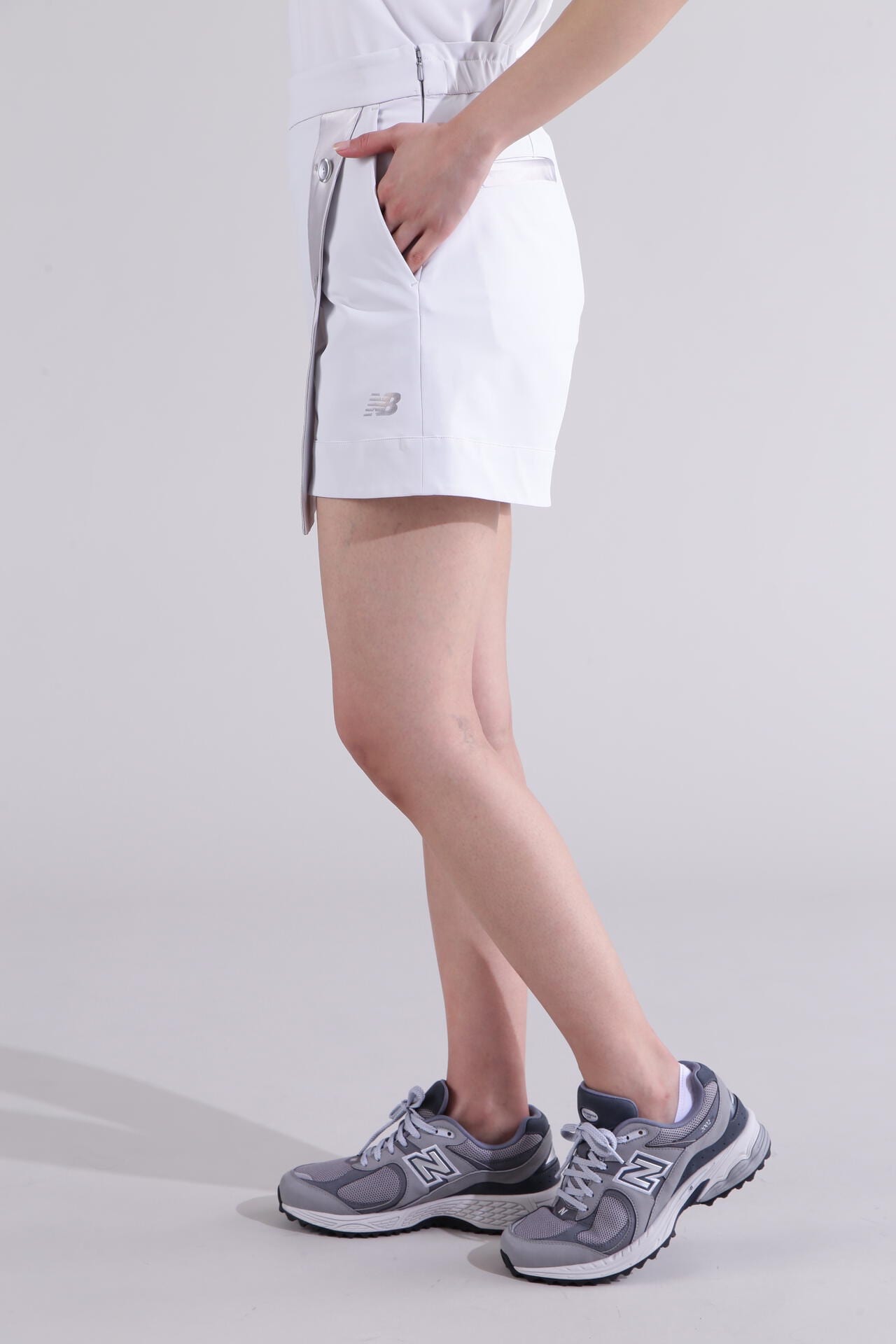 【直営店舗限定】ラップフロント キュロットパンツ (WOMENS)