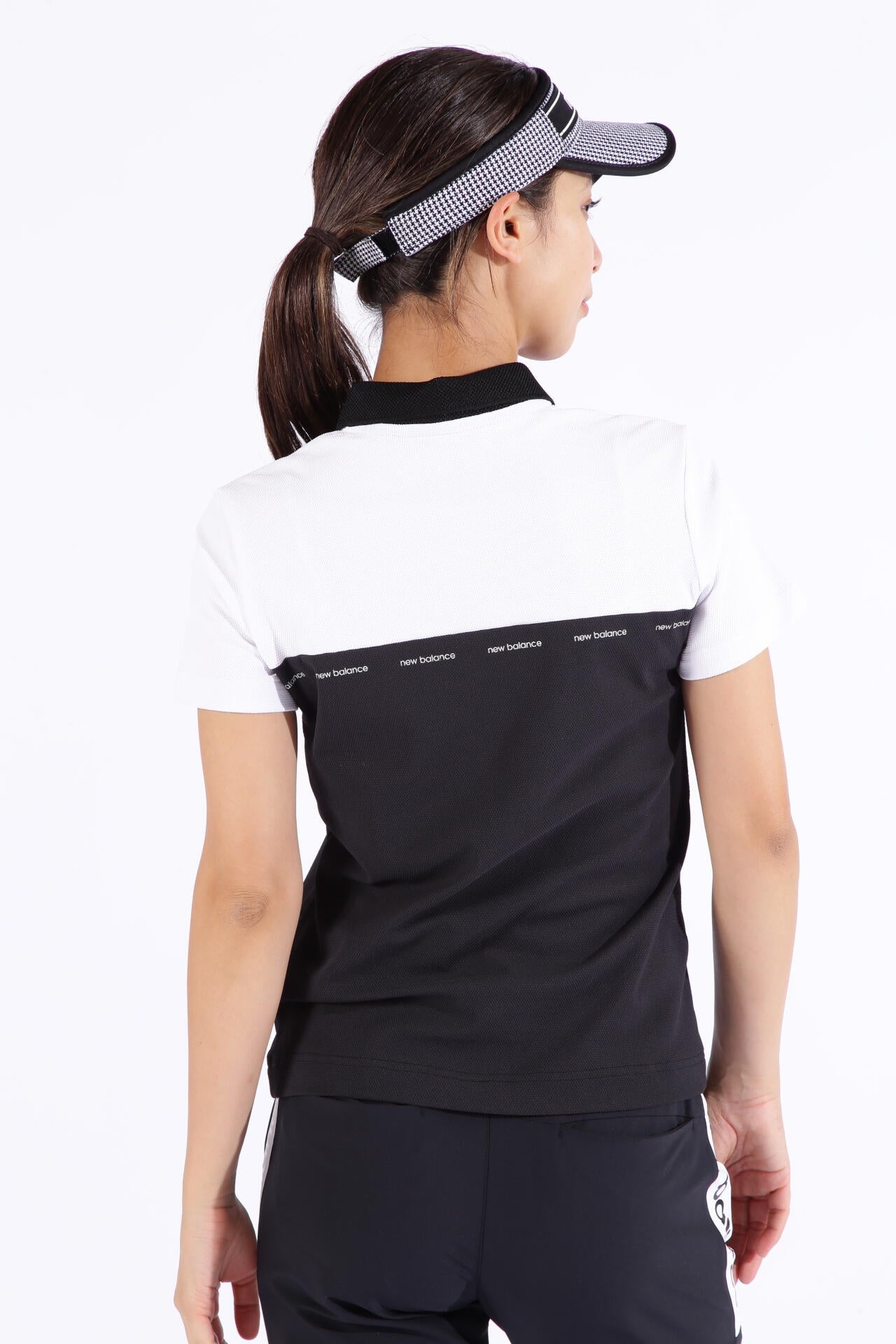 バイカラー ポップコーンピケ 半袖 ポロシャツ (WOMENS SPORT)