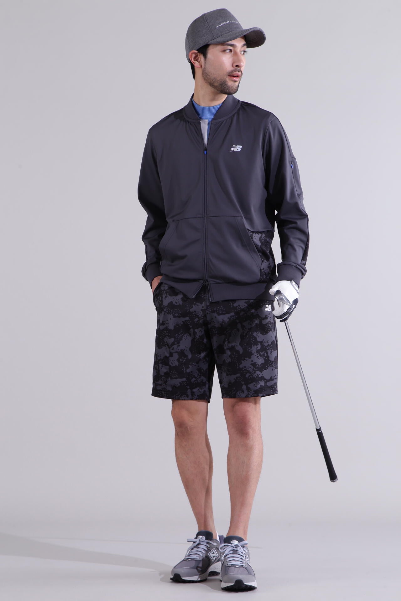 【直営店舗限定】デザートカモ柄 スウェット フルジップ ブルゾン (MENS)