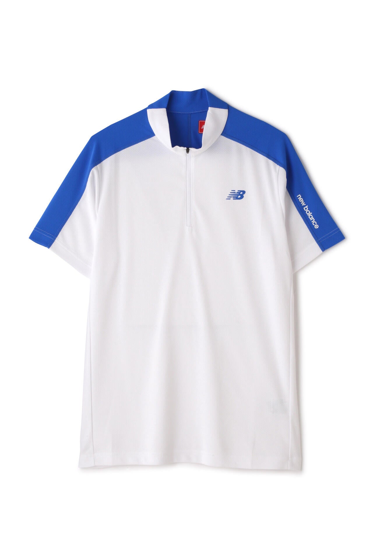 ハーフジップ モックネック プルオーバー (MENS WORLD)