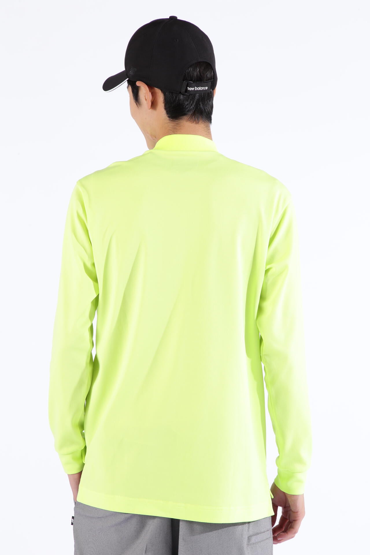 接触冷感 長袖 モックネック プルオーバー (MENS SPORT)