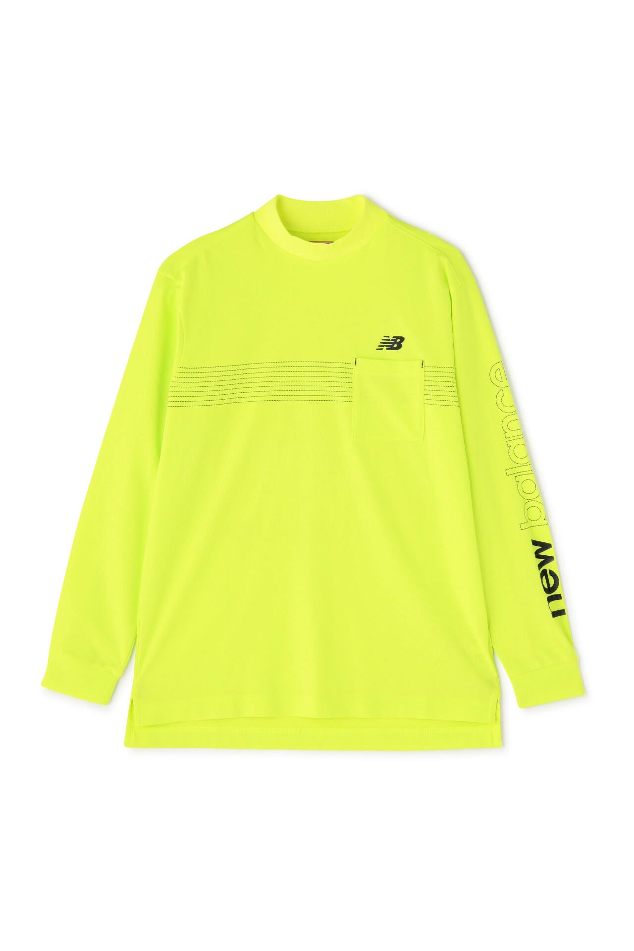 接触冷感 長袖 モックネック プルオーバー (MENS SPORT)