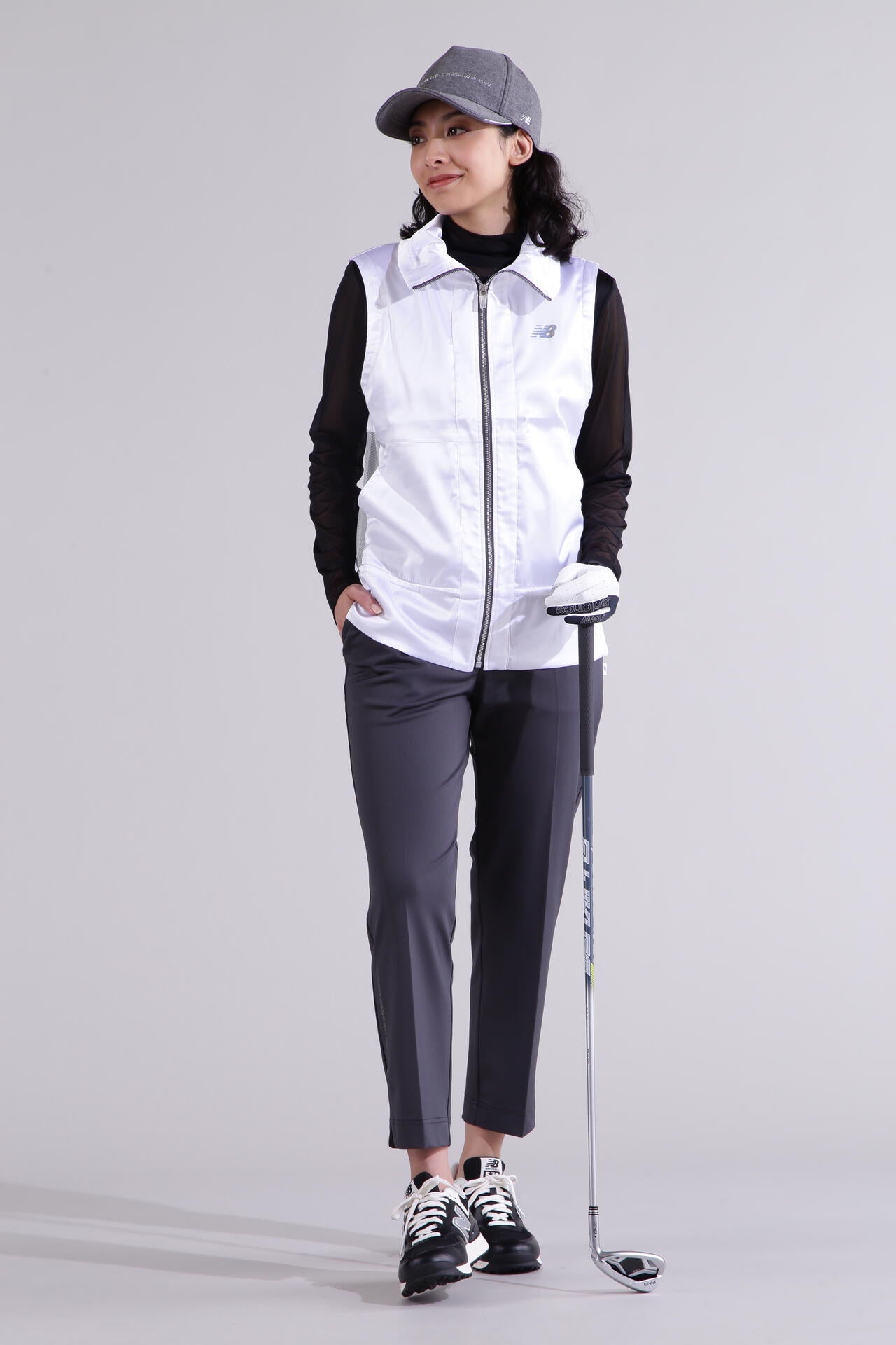 【直営店舗限定】長袖 シアーレイヤードプルオーバー (WOMENS)