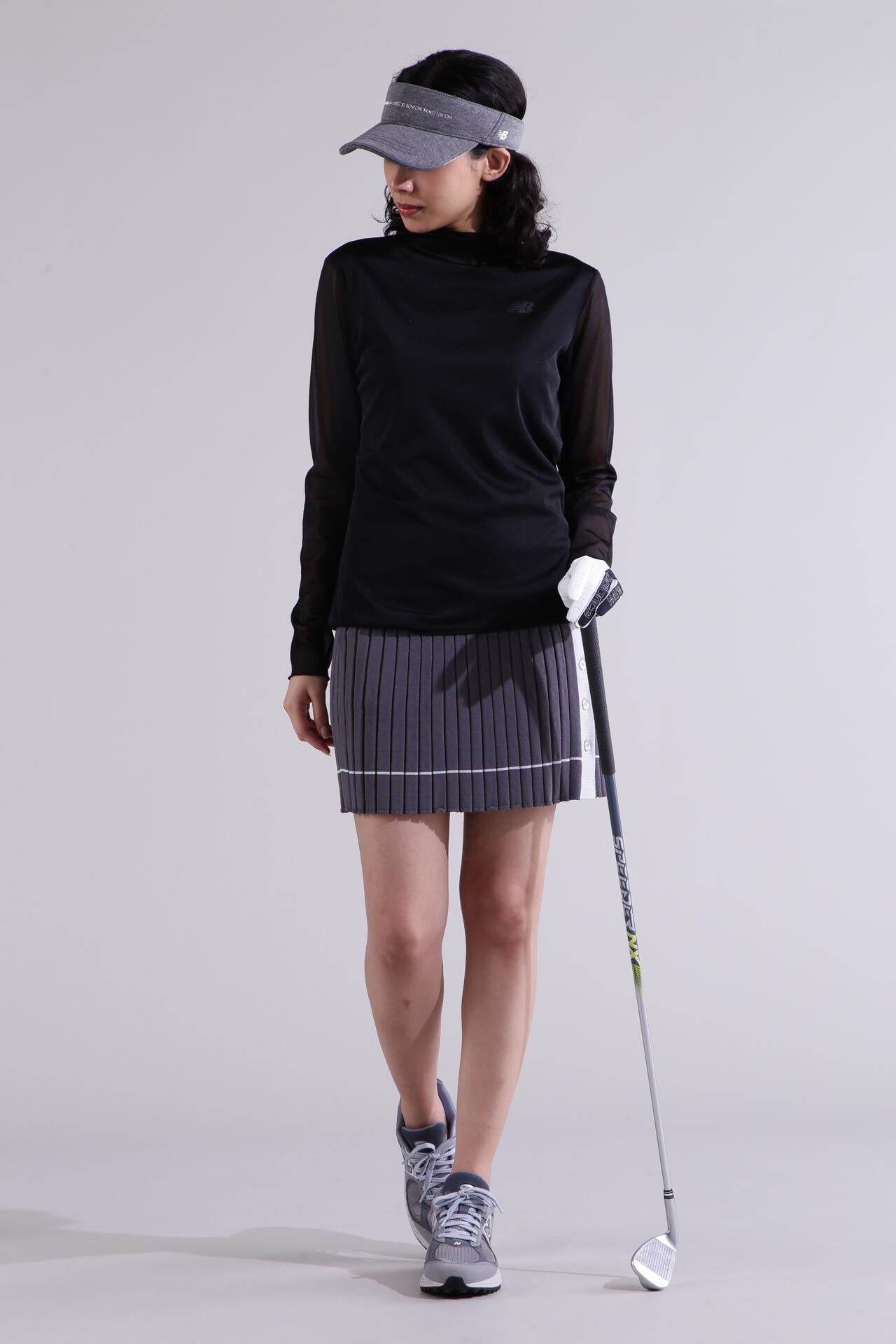 【直営店舗限定】長袖 シアーレイヤードプルオーバー (WOMENS)