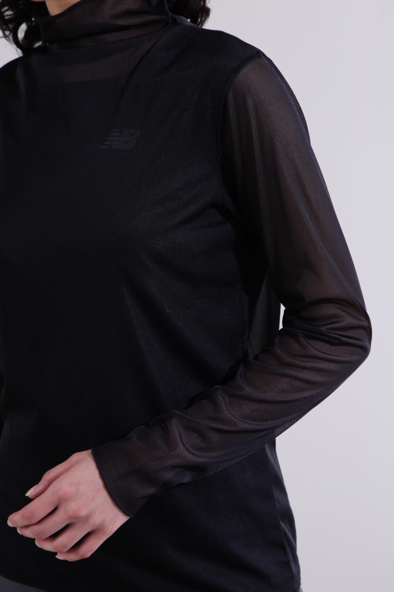 【直営店舗限定】長袖 シアーレイヤードプルオーバー (WOMENS)