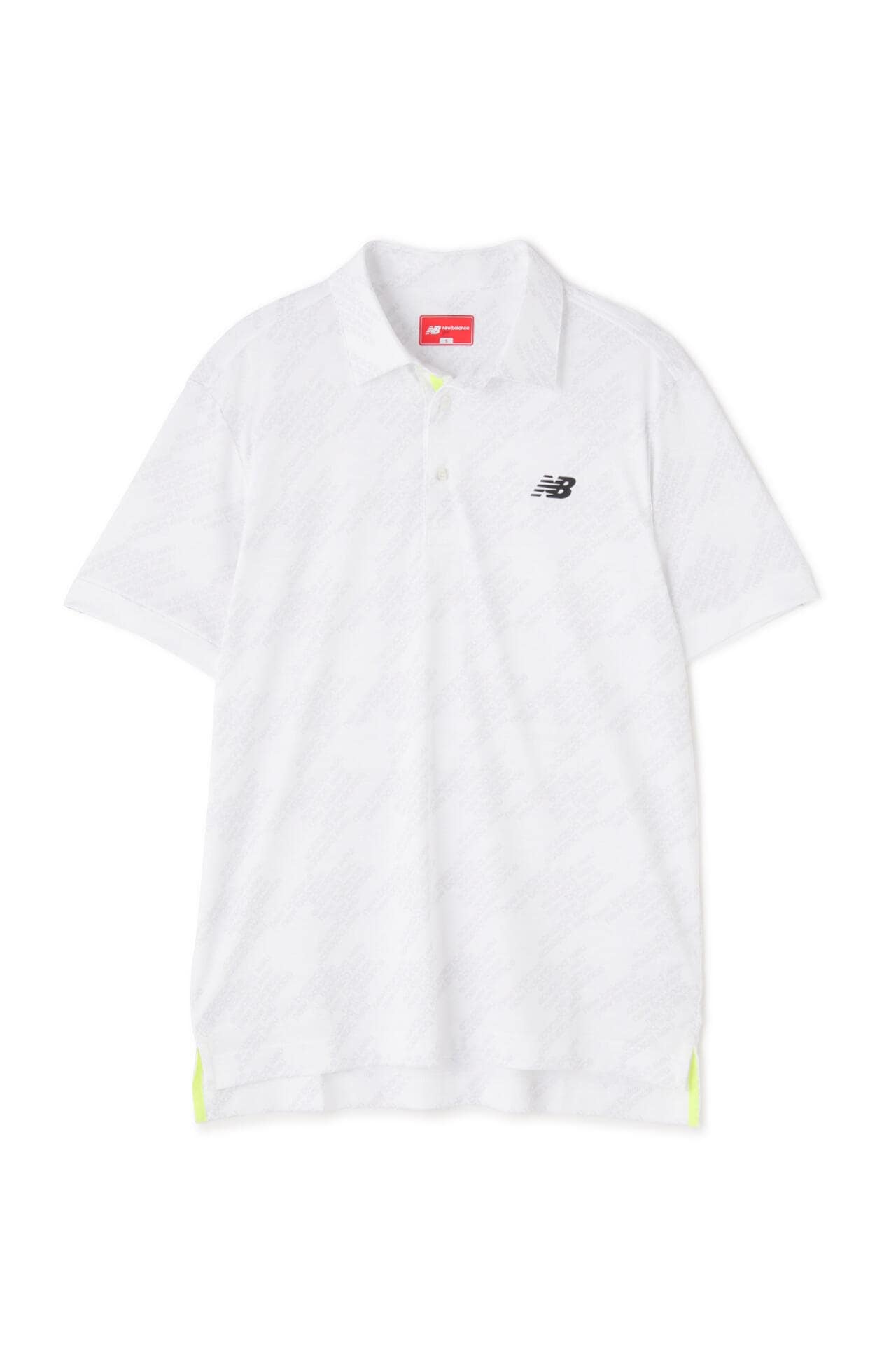ロゴ×千鳥格子 半袖 カラーシャツ (MENS SPORT)