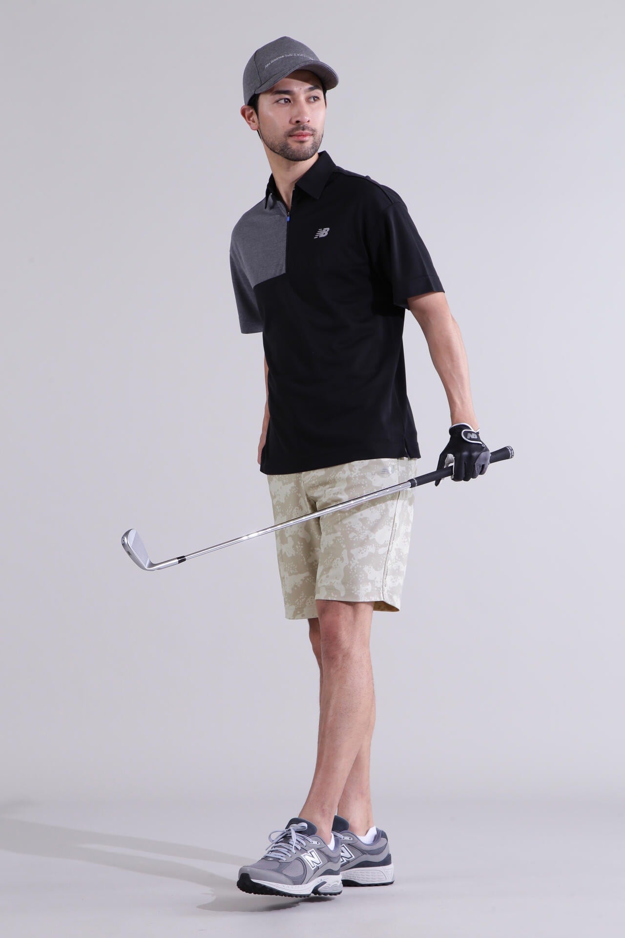 【直営店舗限定】ハーフジップ カラーシャツ (MENS)