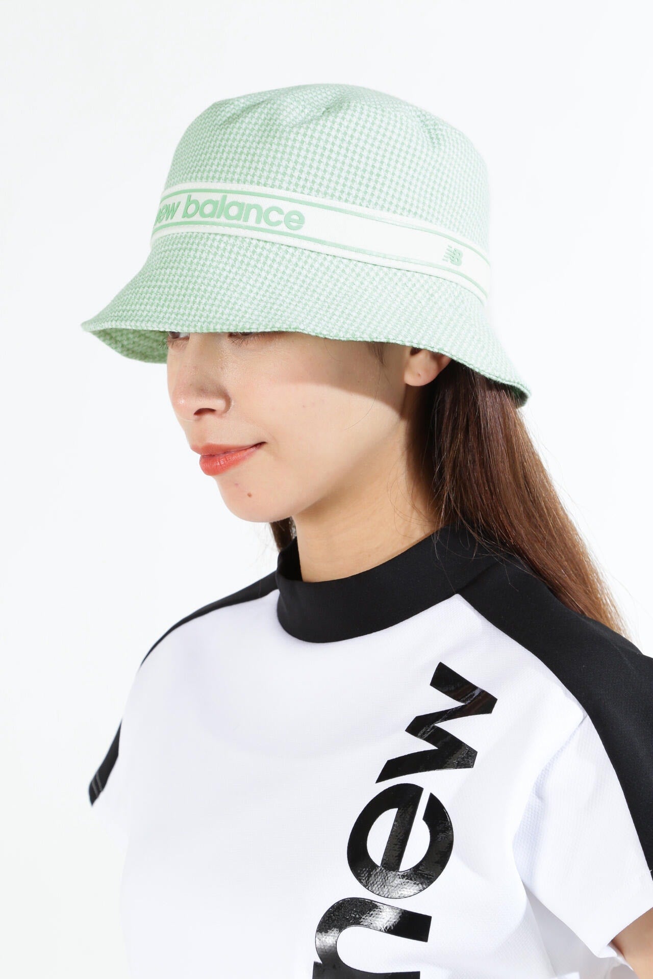 千鳥格子 総柄 バケットハット (WOMENS SPORT)