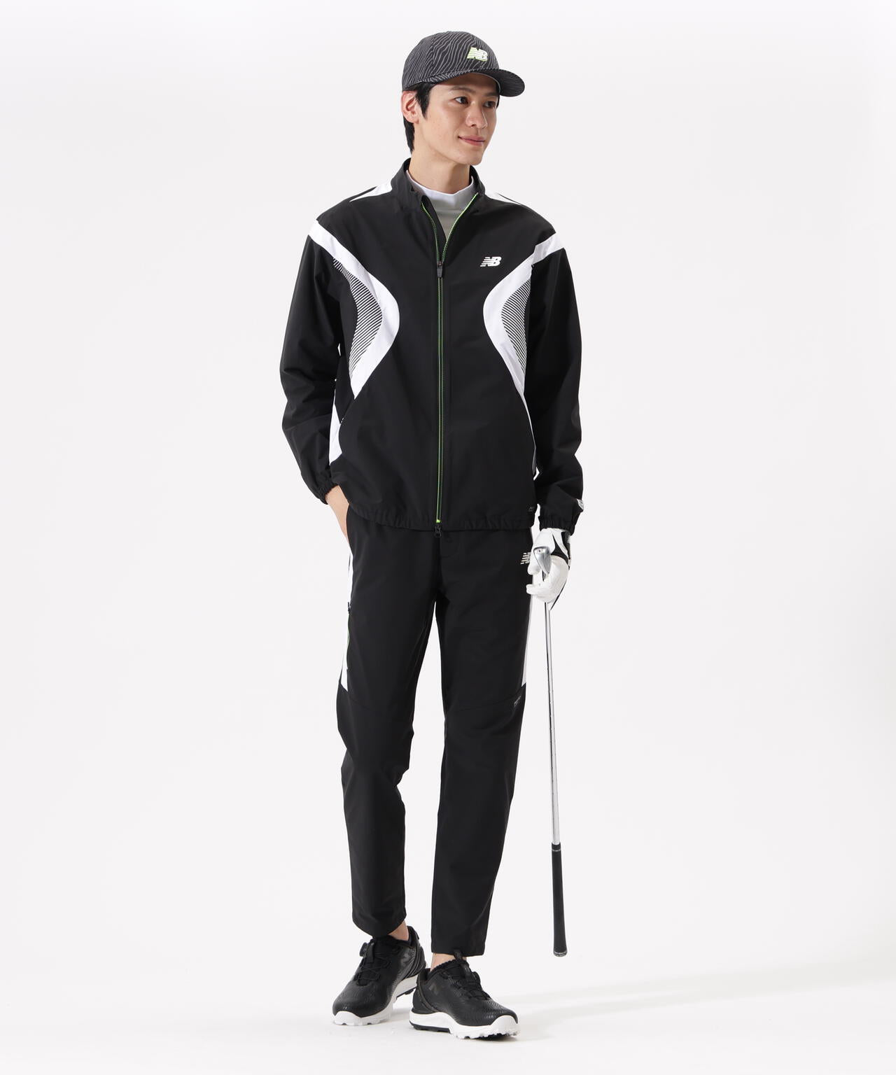 ストレッチ 撥水 UV フルジップ ブルゾン (MENS)