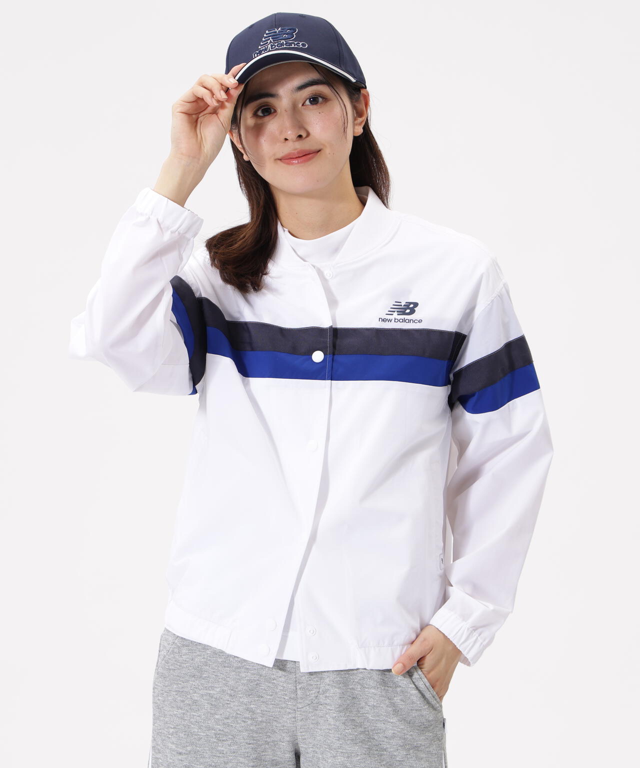 リブカラーブルゾン (WOMENS)