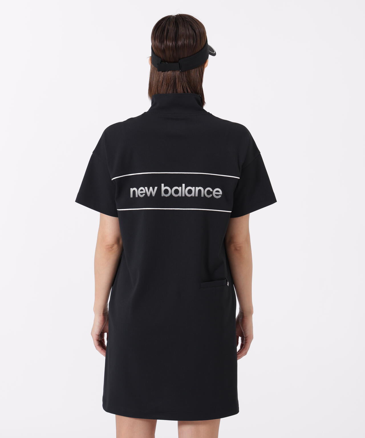 スウェット ハーフジップ ワンピース (WOMENS)