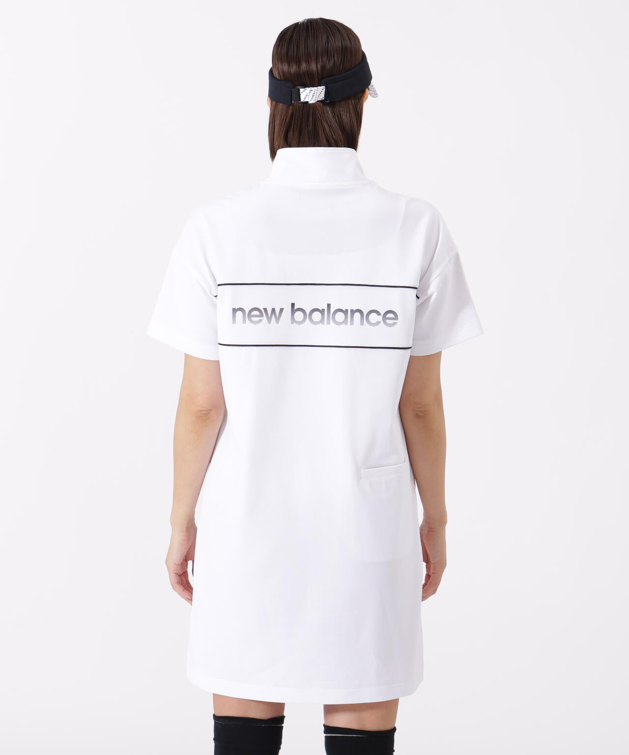 スウェット ハーフジップ ワンピース (WOMENS)