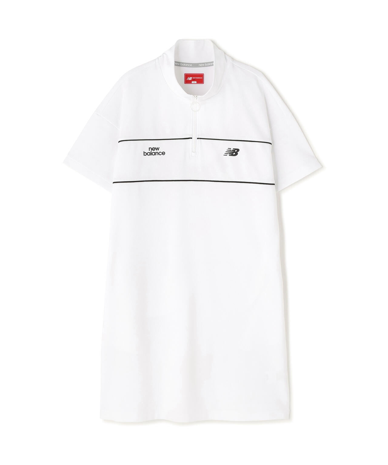 スウェット ハーフジップ ワンピース (WOMENS)