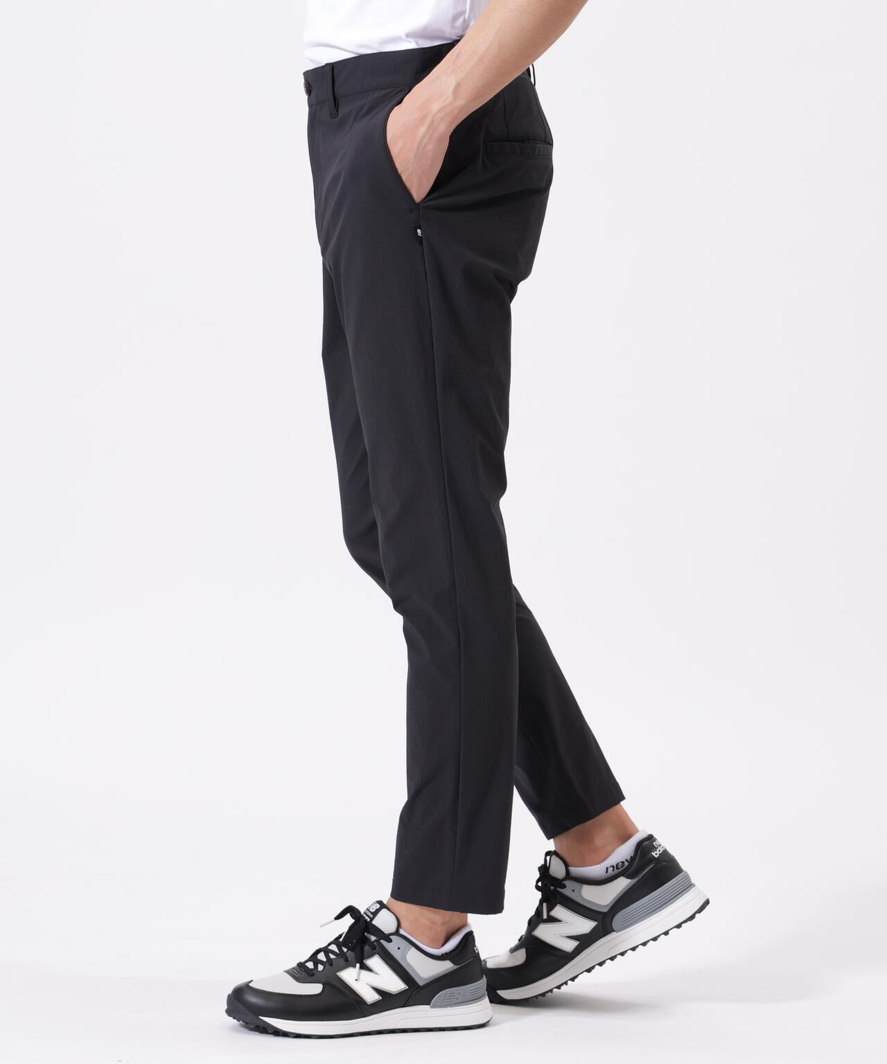 接触冷感 テーパード ロングパンツ (MENS)