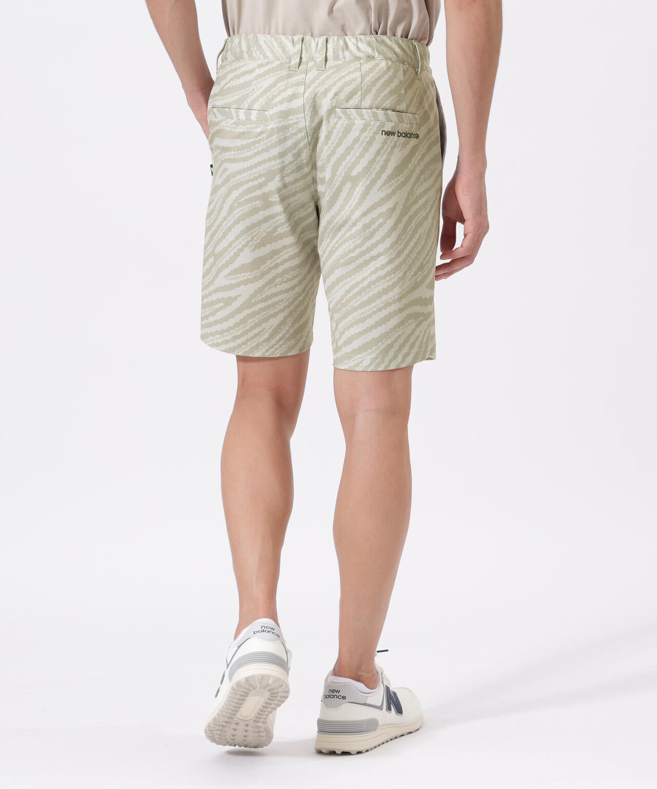 ロゴラインゼブラ柄 ショートパンツ (MENS)