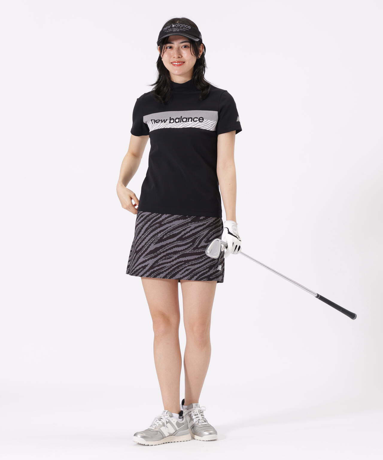ロゴラインゼブラ柄 ジャージー スカート (WOMENS)