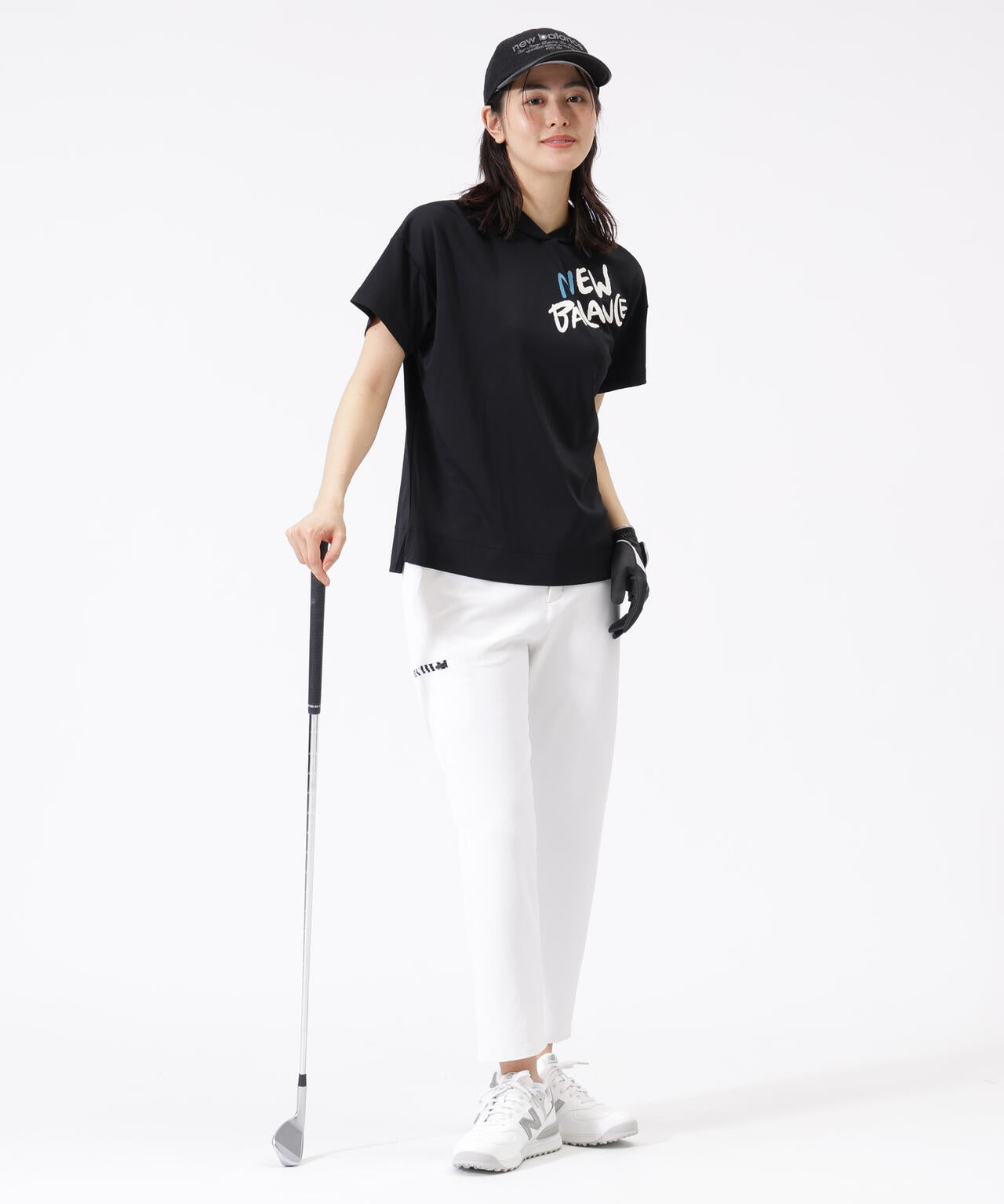 接触冷感 半袖 プルオーバー フーディー (WOMENS)